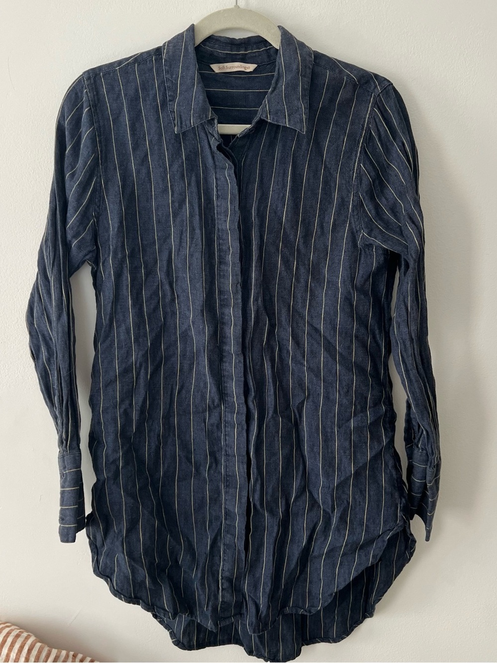Soft Surroundings Women’s Button-Down Long Sleeve Top